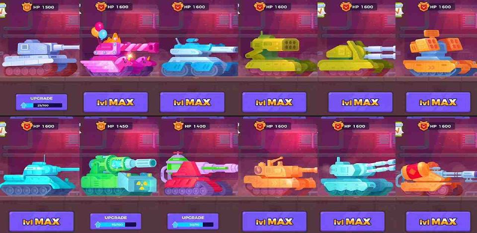 Nâng cao hiệu quả giải trí với Tank Stars MOD