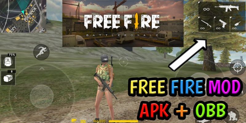 Tính năng Ngắm Auto trong Free Fire MOD giúp người chơi bắn chính xác hơn