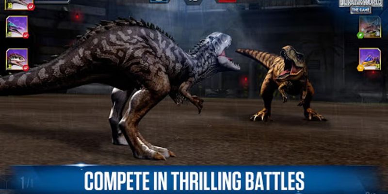 Xây dựng công viên khủng long mơ ước trong Jurassic World The Game Mod APK