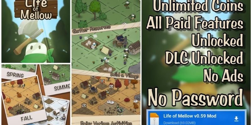 Tải Life of Mellow Mod APK miễn phí từ Fullapkmod để bắt đầu hành trình sáng tạo của bạn.