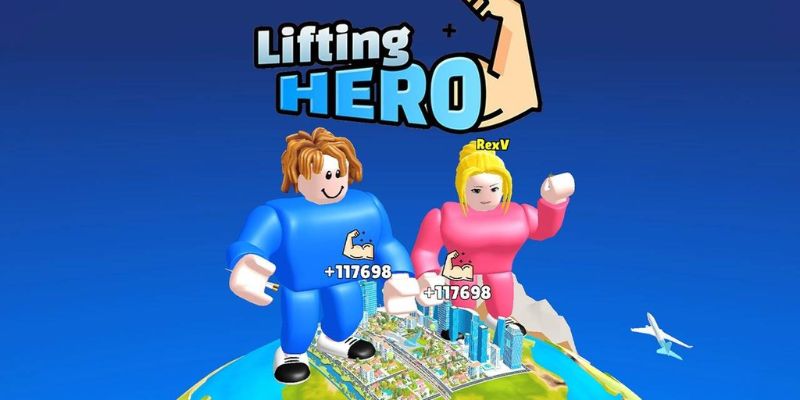 Khám phá các cấp độ và kỹ năng mới trong Lifting Hero Mod APK.